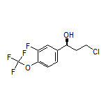 (S)-3-Chloro-1-[3-fluoro-4-(trifluoromethoxy)phenyl]-1-propanol