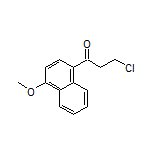 3-Chloro-1-(4-methoxy-1-naphthyl)-1-propanone