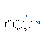 3-Chloro-1-(3-methoxy-2-naphthyl)-1-propanone