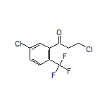 3-Chloro-1-[5-chloro-2-(trifluoromethyl)phenyl]-1-propanone