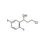 3-Chloro-1-(2,5-diiodophenyl)-1-propanol
