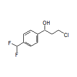 3-Chloro-1-[4-(difluoromethyl)phenyl]-1-propanol