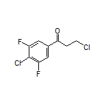 3-Chloro-1-(4-chloro-3,5-difluorophenyl)-1-propanone