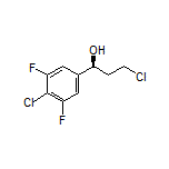 (S)-3-Chloro-1-(4-chloro-3,5-difluorophenyl)-1-propanol