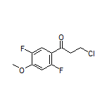 3-Chloro-1-(2,5-difluoro-4-methoxyphenyl)-1-propanone