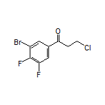 1-(3-Bromo-4,5-difluorophenyl)-3-chloro-1-propanone