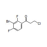 1-(3-Bromo-2,4-difluorophenyl)-3-chloro-1-propanone
