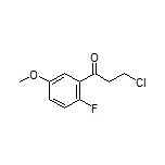 3-Chloro-1-(2-fluoro-5-methoxyphenyl)-1-propanone