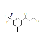 3-Chloro-1-[3-methyl-5-(trifluoromethyl)phenyl]-1-propanone