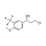 3-Chloro-1-[4-methoxy-3-(trifluoromethyl)phenyl]-1-propanol