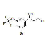 1-[3-Bromo-5-(trifluoromethoxy)phenyl]-3-chloro-1-propanol