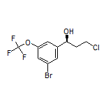 (S)-1-[3-Bromo-5-(trifluoromethoxy)phenyl]-3-chloro-1-propanol