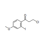 3-Chloro-1-(2-iodo-4-methoxyphenyl)-1-propanone