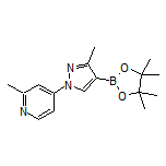 3-Methyl-1-(2-methyl-4-pyridyl)-1H-pyrazole-4-boronic Acid Pinacol Ester