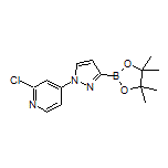 1-(2-Chloro-4-pyridyl)-1H-pyrazole-3-boronic Acid Pinacol Ester