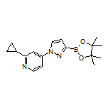1-(2-Cyclopropyl-4-pyridyl)-1H-pyrazole-3-boronic Acid Pinacol Ester