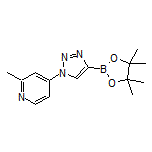 1-(2-Methyl-4-pyridyl)-1H-1,2,3-triazole-4-boronic Acid Pinacol Ester
