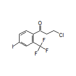 3-Chloro-1-[4-iodo-2-(trifluoromethyl)phenyl]-1-propanone