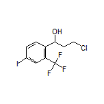3-Chloro-1-[4-iodo-2-(trifluoromethyl)phenyl]-1-propanol