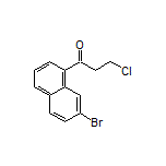 1-(7-Bromo-1-naphthyl)-3-chloro-1-propanone