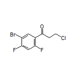 1-(5-Bromo-2,4-difluorophenyl)-3-chloro-1-propanone
