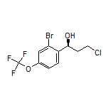 (S)-1-[2-Bromo-4-(trifluoromethoxy)phenyl]-3-chloro-1-propanol