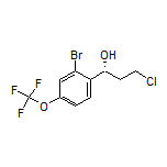 (R)-1-[2-Bromo-4-(trifluoromethoxy)phenyl]-3-chloro-1-propanol