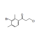 1-(3-Bromo-2,4-dimethylphenyl)-3-chloro-1-propanone