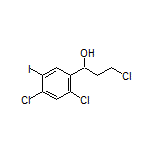 3-Chloro-1-(2,4-dichloro-5-iodophenyl)-1-propanol