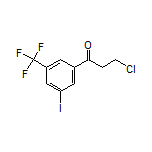 3-Chloro-1-[3-iodo-5-(trifluoromethyl)phenyl]-1-propanone