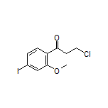 3-Chloro-1-(4-iodo-2-methoxyphenyl)-1-propanone