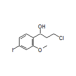 3-Chloro-1-(4-iodo-2-methoxyphenyl)-1-propanol