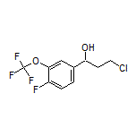 3-Chloro-1-[4-fluoro-3-(trifluoromethoxy)phenyl]-1-propanol