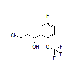 (R)-3-Chloro-1-[5-fluoro-2-(trifluoromethoxy)phenyl]-1-propanol