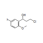 3-Chloro-1-(5-iodo-2-methoxyphenyl)-1-propanol