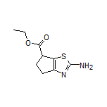 Ethyl 2-Amino-5,6-dihydro-4H-cyclopenta[d]thiazole-6-carboxylate
