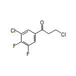 3-Chloro-1-(3-chloro-4,5-difluorophenyl)-1-propanone