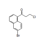 1-(6-Bromo-1-naphthyl)-3-chloro-1-propanone