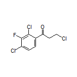 3-Chloro-1-(2,4-dichloro-3-fluorophenyl)-1-propanone