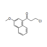 3-Chloro-1-(3-methoxy-1-naphthyl)-1-propanone
