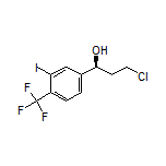 (S)-3-Chloro-1-[3-iodo-4-(trifluoromethyl)phenyl]-1-propanol