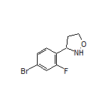 3-(4-Bromo-2-fluorophenyl)isoxazolidine