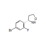(S)-3-(4-Bromo-2-fluorophenyl)isoxazolidine