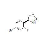 (R)-3-(4-Bromo-2-fluorophenyl)isoxazolidine