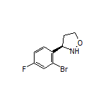 (R)-3-(2-Bromo-4-fluorophenyl)isoxazolidine