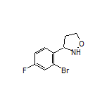 3-(2-Bromo-4-fluorophenyl)isoxazolidine