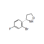 (S)-3-(2-Bromo-4-fluorophenyl)isoxazolidine