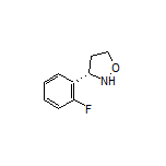 (S)-3-(2-Fluorophenyl)isoxazolidine