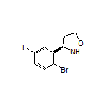 (R)-3-(2-Bromo-5-fluorophenyl)isoxazolidine
