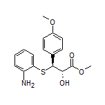 Methyl (2S,3S)-3-[(2-Aminophenyl)thio]-2-hydroxy-3-(4-methoxyphenyl)propanoate